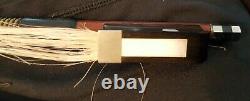 Antique/vintage German Bausch Stamped Violin Bow And Extra Unmarked Smaller Bow