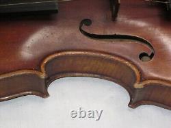 As-is antique violin Anton Schroetter Grigenbaumeister Bayern Germany with case