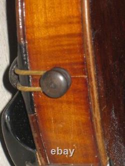 As-is antique violin Anton Schroetter Grigenbaumeister Bayern Germany with case