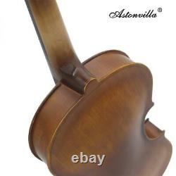 Astonvilla Antique Old Volin 4/4 Handmade Vintage Varnish Fiddle Spruce Panel