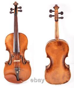 Authentic Old/ Vintage/ Antique 4/4 Master German Made Violin & CaseTOP QUALITY