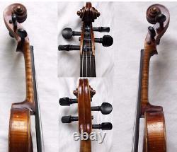 BEAUTIFUL OLD MAGGINI VIOLIN A. SANDNER ANTIQUE video RARE? 125