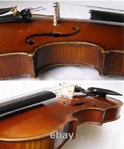 BEAUTIFUL OLD MAGGINI VIOLIN A. SANDNER ANTIQUE video RARE? 125