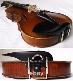 BEAUTIFUL OLD MAGGINI VIOLIN A. SANDNER ANTIQUE video RARE? 125