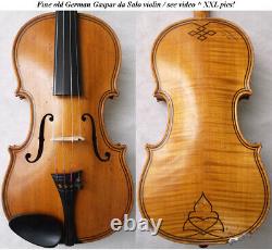 Beautiful Rare Old Da Salo Violin Antique Video 212