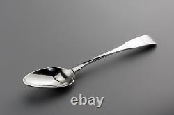 C1801 REGIMENTAL Silver MESS Table Spoon By John TOLEKEN Irish Provincial CORK