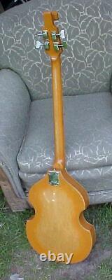 C. 1967 Vintage Japanese Violin-Body Beatle Bass guitar
