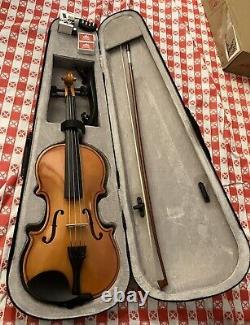 DEBEIJIN Student Kids Adults Violin Premium Violin for Kids Beginners 4/4 Size