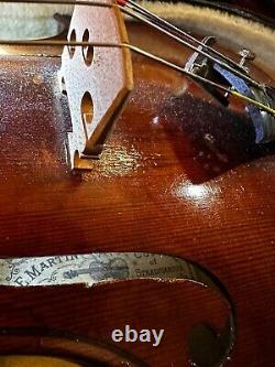 E. Martin-Master Violin Maker- Sachsen Germany -Copy of Stradivarius 1890'S