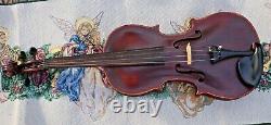 Early 1900 Jacobus Stainer 4/4 Violin, Great Tone! Ready to Play