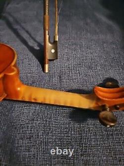 English VIOLIN 1922 A. D. ARTHUR L. SCHOLES #65 CASE BOWS