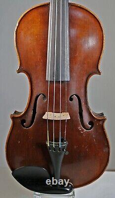 Excellent sound! LISTEN to the VIDEO! OLD Antique Bohemain violin c. 1880