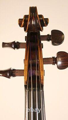 Excellent sound! LISTEN to the VIDEO! OLD Antique Bohemain violin c. 1930, ID1