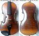 Fine Old 18th Century Violin -see Video Antique Master? 439
