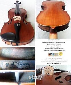 FINE OLD 18th Century VIOLIN -see video ANTIQUE MASTER? 458