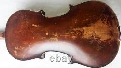 FINE OLD 19TH CENTURY VIOLIN video- RARE ANTIQUE master? 537