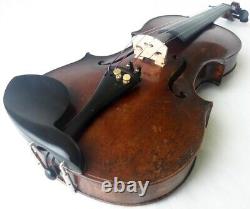 FINE OLD 19TH CENTURY VIOLIN video- RARE ANTIQUE master? 537