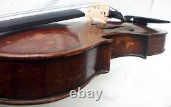 FINE OLD 19TH CENTURY VIOLIN video- RARE ANTIQUE master? 537