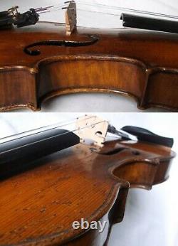 FINE OLD 19th Centrury VIOLIN -see video ANTIQUE Violino? 908