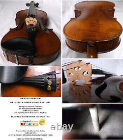 FINE OLD 19th Centrury VIOLIN -see video ANTIQUE Violino? 908