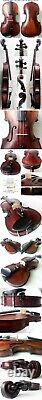 FINE OLD 19th Century VIOLIN -see video ANTIQUE MASTER? 466