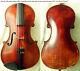 Fine Old French 19th Century Master Violin Video Antique? 368