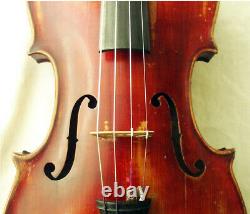 FINE OLD FRENCH 19th CENTURY MASTER VIOLIN VIDEO ANTIQUE? 368
