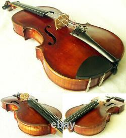 FINE OLD FRENCH 19th CENTURY MASTER VIOLIN VIDEO ANTIQUE? 368