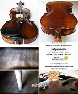 FINE OLD FRENCH MASTER VIOLIN D NICOLAS d'AINE -video- ANTIQUE? 192