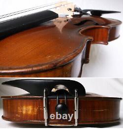 FINE OLD FRENCH MASTER VIOLIN D NICOLAS d'AINE -video- ANTIQUE? 192
