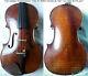 Fine Old French Master Violin D Nicolas D'aine -video- Antique 344