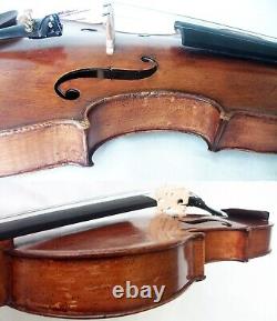 FINE OLD FRENCH MASTER VIOLIN early 1900 VIDEO ANTIQUE? 484