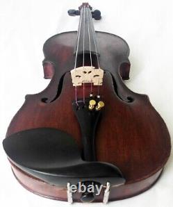 FINE OLD FRENCH VIOLIN LATE 1800 1900 video- ANTIQUE? 526