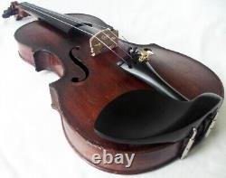 FINE OLD FRENCH VIOLIN LATE 1800 1900 video- ANTIQUE? 526