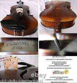 FINE OLD FRENCH VIOLIN THOUVENEL VIDEO ANTIQUE violino 854