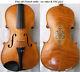 Fine Old French Violin Around 1920 Video Antique Master 243