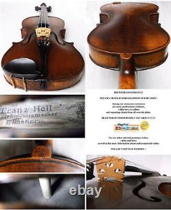 FINE OLD GERMAN Franz Hell VIOLIN VIDEO ANTIQUE violino 182