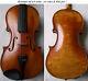Fine Old German Master Violin -see Video Antique Violino 094