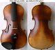 Fine Old German Violin 1930 / 1940 Video Antique Master? 379