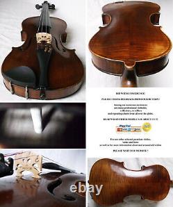 FINE OLD GERMAN VIOLIN EARLY 1900 video ANTIQUE master? 315