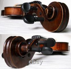FINE OLD GERMAN VIOLIN EARLY 1900 video ANTIQUE master? 315