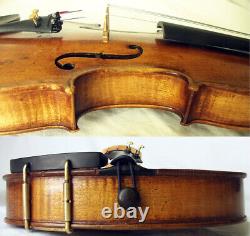 FINE OLD GERMAN VIOLIN EARLY 1900 video ANTIQUE master? 373