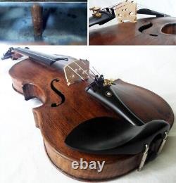 FINE OLD GERMAN VIOLIN EARLY 1900 video ANTIQUE master? 475