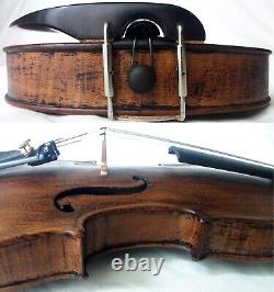 FINE OLD GERMAN VIOLIN EARLY 1900 video ANTIQUE master? 475