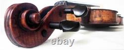 FINE OLD GERMAN VIOLIN EARLY 1900 video ANTIQUE master? 475