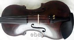 FINE OLD GERMAN VIOLIN EARLY 1900 video- ANTIQUE master? 554