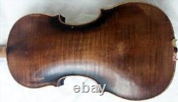 FINE OLD GERMAN VIOLIN EARLY 1900 video- ANTIQUE master? 554