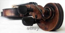 FINE OLD GERMAN VIOLIN EARLY 1900 video- ANTIQUE master? 554