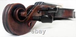 FINE OLD GERMAN VIOLIN EARLY 1900 video- ANTIQUE master? 554