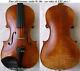 Fine Old German Violin W. Ott -see Video Rare Antique Master 803